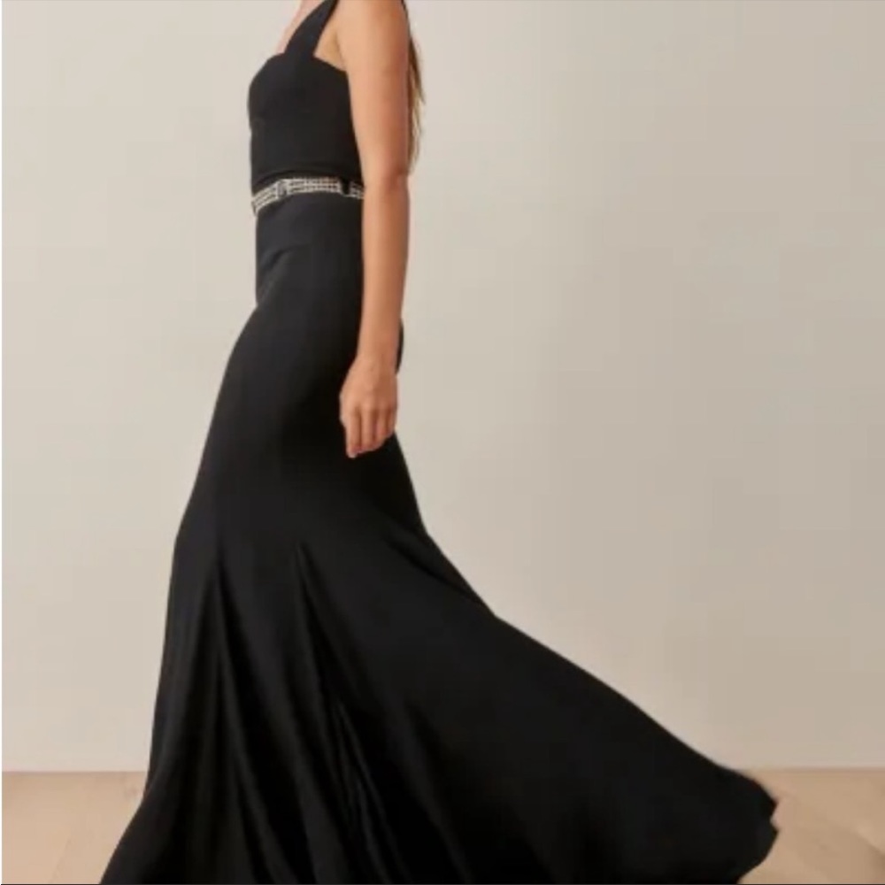 Reformation Ballina dress - Black color - Picture 4 of 7